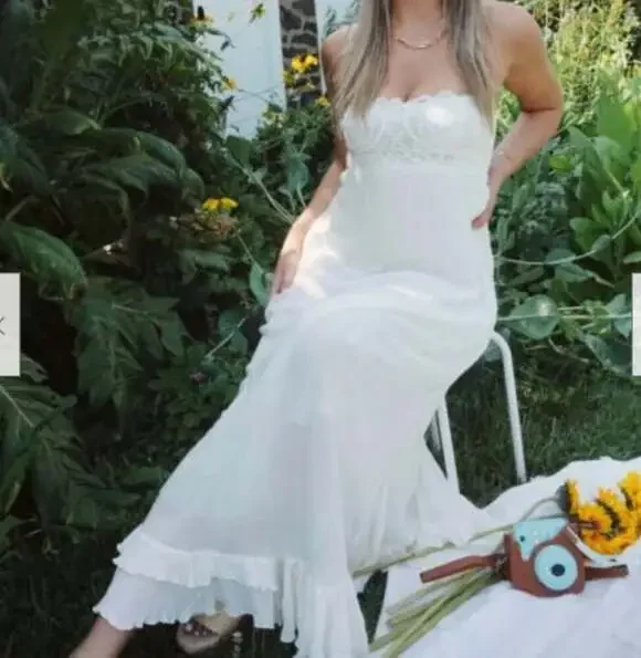 sachin and babi light blue dress Naomi Backless Maxi Dress